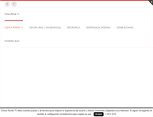 Tablet Screenshot of clinicaronda71.es